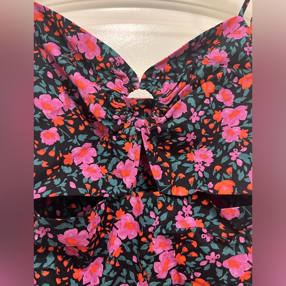 NWT Socialite Cutout Floral Midi Dress - Picture 5 of 12